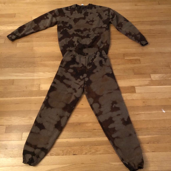 Jerzees Bleached Sweat Set - Picture 5 of 9